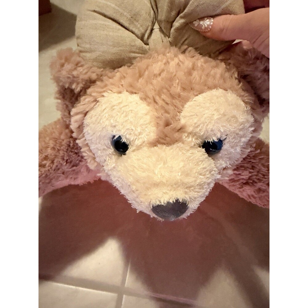 Disney Parks Duffy Pillow Pet Duffy The Best Shellie Mae Bow New